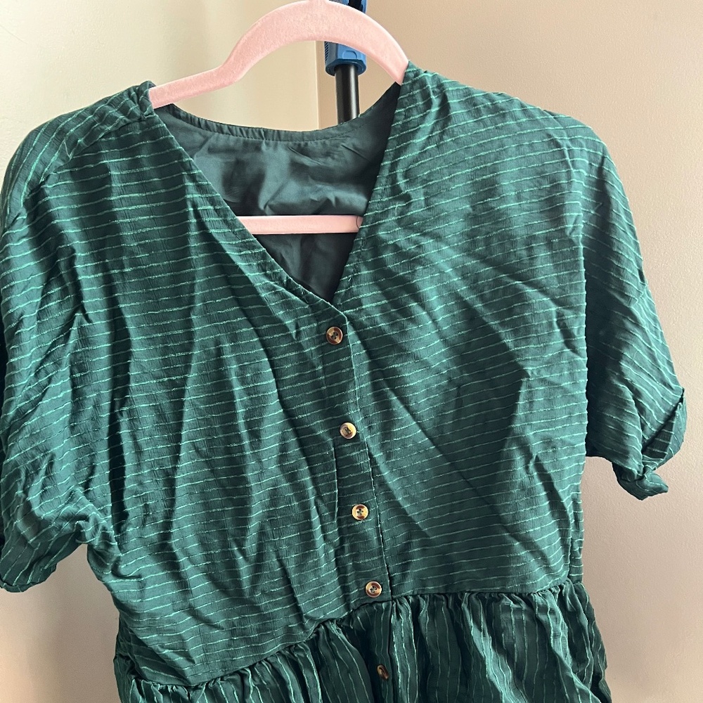 Cutest green peplum